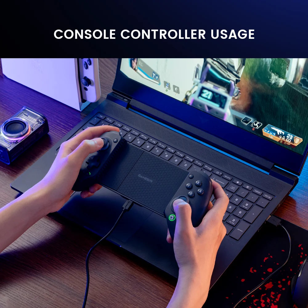 Controle Gamepad Gamesir Galileo G8 Plus com Bluetooth para Android IOS Switch Tablet Pc Celular Cor Cinza Espacial