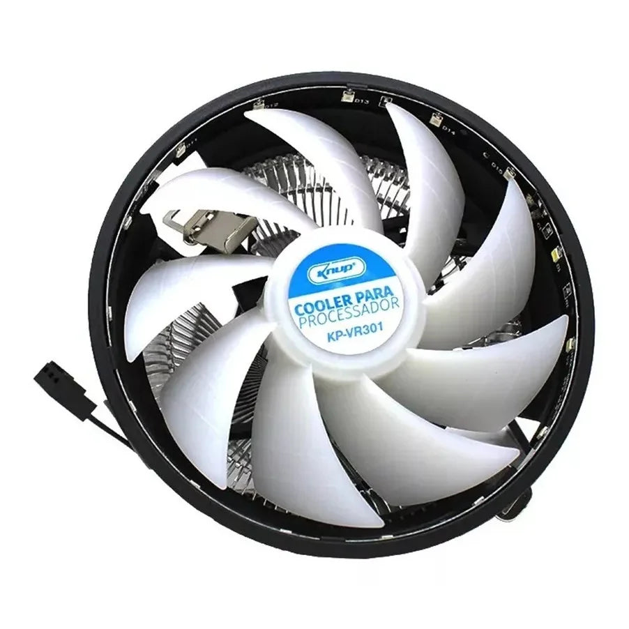 Processador Cooler Cpu Led 775 1150 1151 1155 Am3+ Am4 1200 Led Rgb