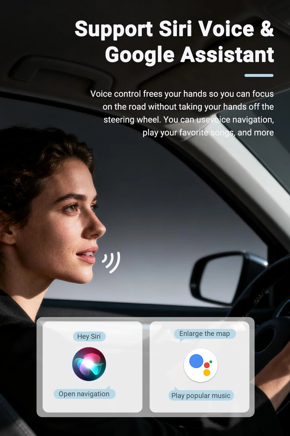 Auto para estéreo de carro 2 em 1 com fio para adaptador sem fio Android usb mini caixa inteligente plug e bluetooth