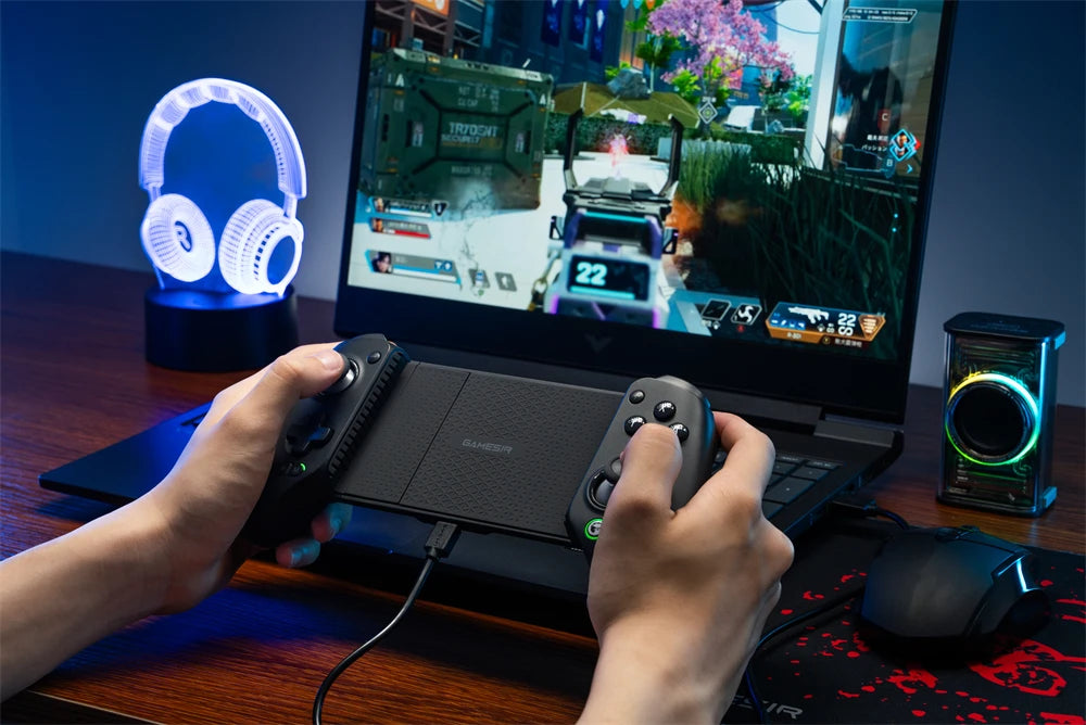 Controle Gamepad Gamesir Galileo G8 Plus com Bluetooth para Android IOS Switch Tablet Pc Celular Cor Cinza Espacial