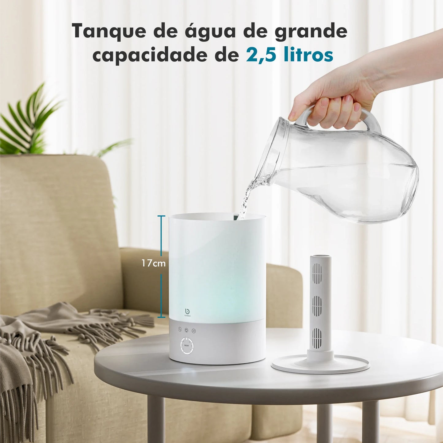 Wifi , Tuya, Umidificador Ar, Umidificador De Ar, Quarto, Purificador De Ar, Humidificador De Ar, Purificador De Agua
