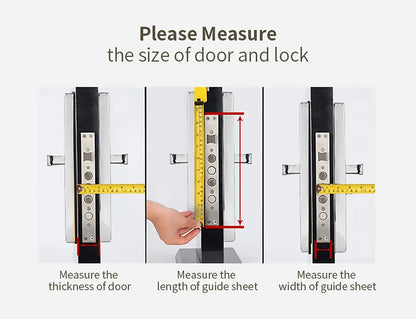 Fechadura Eletrônico Digital Biometric Fingerprint Lock App Remote Water poof Smart Door Lock YRHAND Tuya Wifi Sliver