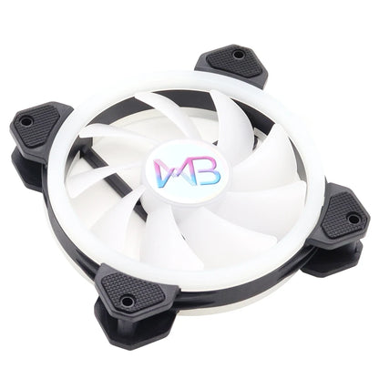 Ventilador para Caixa do Computador, PC Cooler, LED RGB Ajustável, 12cm, Mute Ventilador, 5V DC, Ventiladores ARGB, Ajustar Velocidade, Aura Sync, 6Pin, 120mm