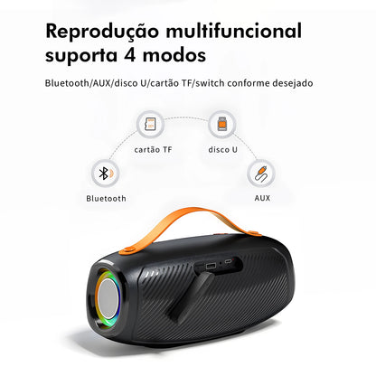 Caixa de som, bluetooth, pc, caixa de som bluetooth portátil, alto falante COIBEU