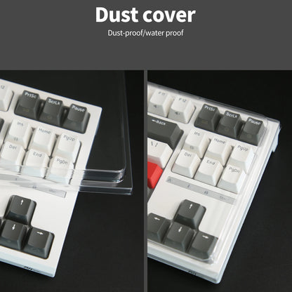Teclado Mecânico Rk royal kludge r87 gamer brasileiro com fio 87 teclas rgb retro iluminado personalizadas