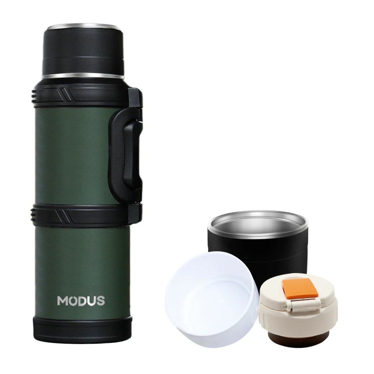 Garrafa Térmica de Água Camada Dupla Vácuo Aço Inoxidável，Capacidade extragrande Garrafa de Água Isolada para Uso Externo 2.4L