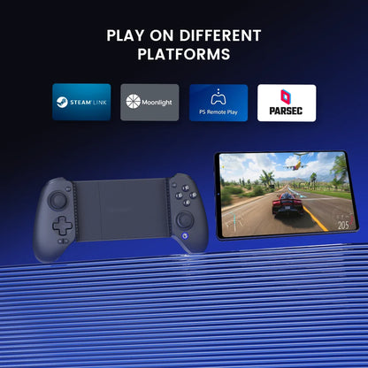 Controle Gamepad Gamesir Galileo G8 Plus com Bluetooth para Android IOS Switch Tablet Pc Celular Cor Cinza Espacial