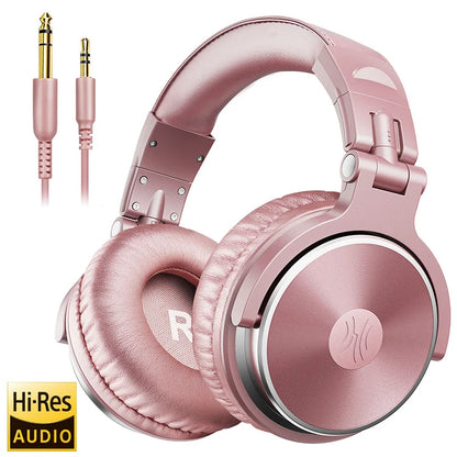Headphones Professional Studio Pro 10/30/50 Oneodio Wired DJ Headphones With Microphone Over Ear HiFi Hi-Res Monitor Headset