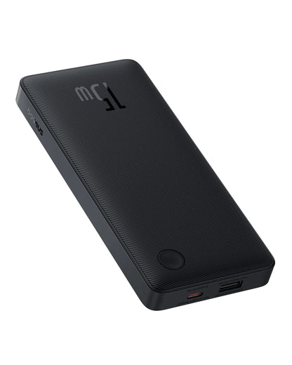 Carregamento Simultaneo Compativel com iPhone e Androids Carregador Portátil Power Bank Baseus Turbo Airpow Lite 10000mah 15w