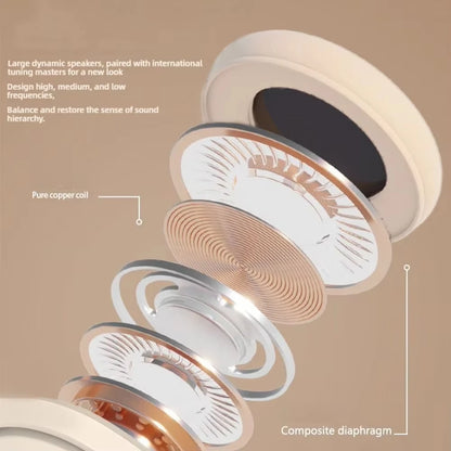 Xiaomi Wireless Bluetooth Headphones Over Ear HiFi Stereo Lightweight Foldable Headset Supports TF Cards 3.5mm Type-C Interface