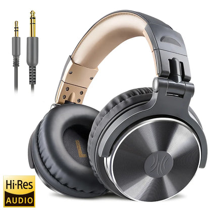 Headphones Professional Studio Pro 10/30/50 Oneodio Wired DJ Headphones With Microphone Over Ear HiFi Hi-Res Monitor Headset
