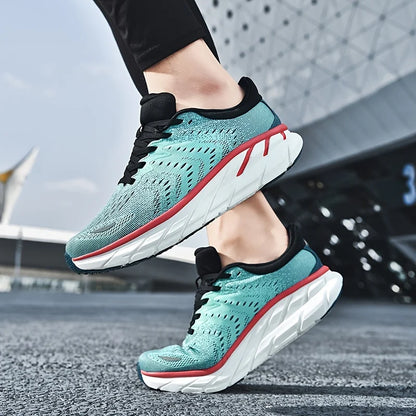 Tênis de corrida masculinos almofada moda esportes ao ar livre 2023