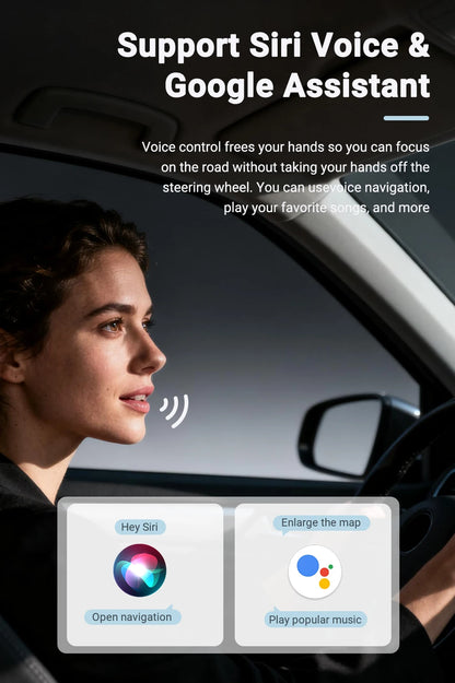 Auto para estéreo de carro 2 em 1 com fio para adaptador sem fio Android  usb mini caixa inteligente plug e bluetooth