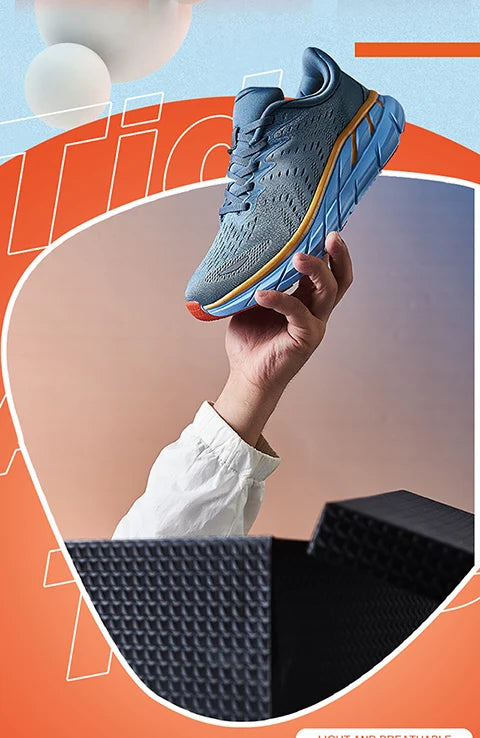 Tênis de corrida masculinos almofada moda esportes ao ar livre 2023