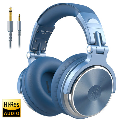 Headphones Professional Studio Pro 10/30/50 Oneodio Wired DJ Headphones With Microphone Over Ear HiFi Hi-Res Monitor Headset