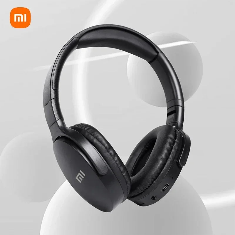 Xiaomi Wireless Bluetooth Headphones Over Ear HiFi Stereo Lightweight Foldable Headset Supports TF Cards 3.5mm Type-C Interface