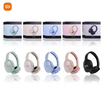 Xiaomi Wireless Bluetooth Headphones Over Ear HiFi Stereo Lightweight Foldable Headset Supports TF Cards 3.5mm Type-C Interface