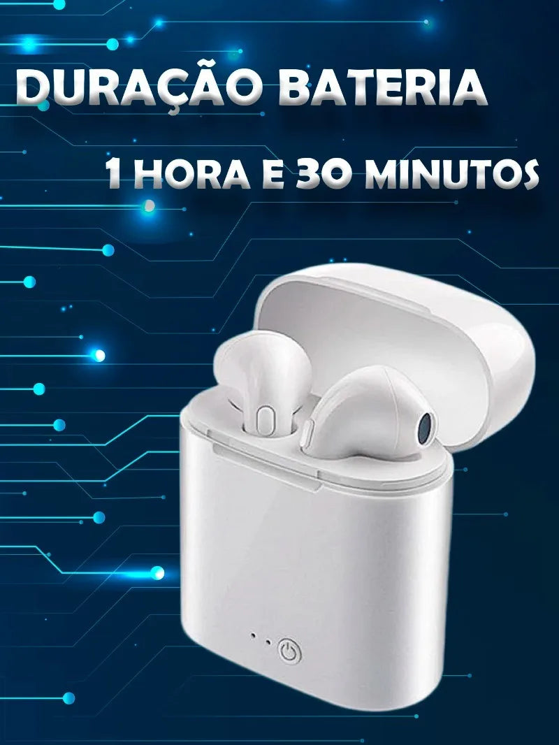 Fones de ouvido sem fio i7S Tws bluetooth fones de ouvido sem fio fones de ouvido bluetooth