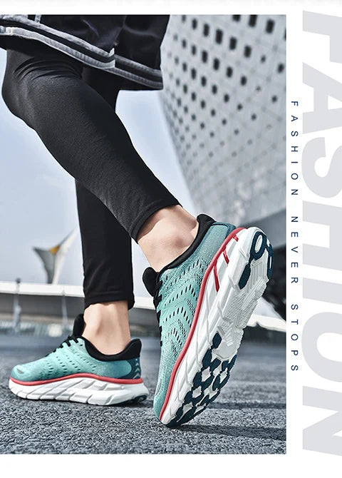 Tênis de corrida masculinos almofada moda esportes ao ar livre 2023
