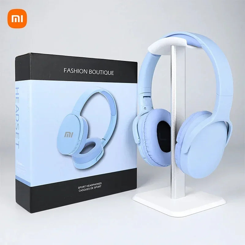 Xiaomi Wireless Bluetooth Headphones Over Ear HiFi Stereo Lightweight Foldable Headset Supports TF Cards 3.5mm Type-C Interface