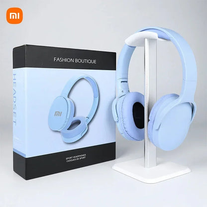 Xiaomi Wireless Bluetooth Headphones Over Ear HiFi Stereo Lightweight Foldable Headset Supports TF Cards 3.5mm Type-C Interface