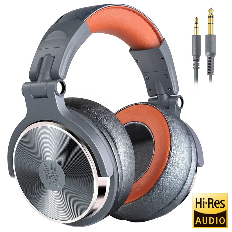 Headphones Professional Studio Pro 10/30/50 Oneodio Wired DJ Headphones With Microphone Over Ear HiFi Hi-Res Monitor Headset