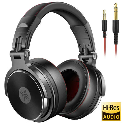 Headphones Professional Studio Pro 10/30/50 Oneodio Wired DJ Headphones With Microphone Over Ear HiFi Hi-Res Monitor Headset