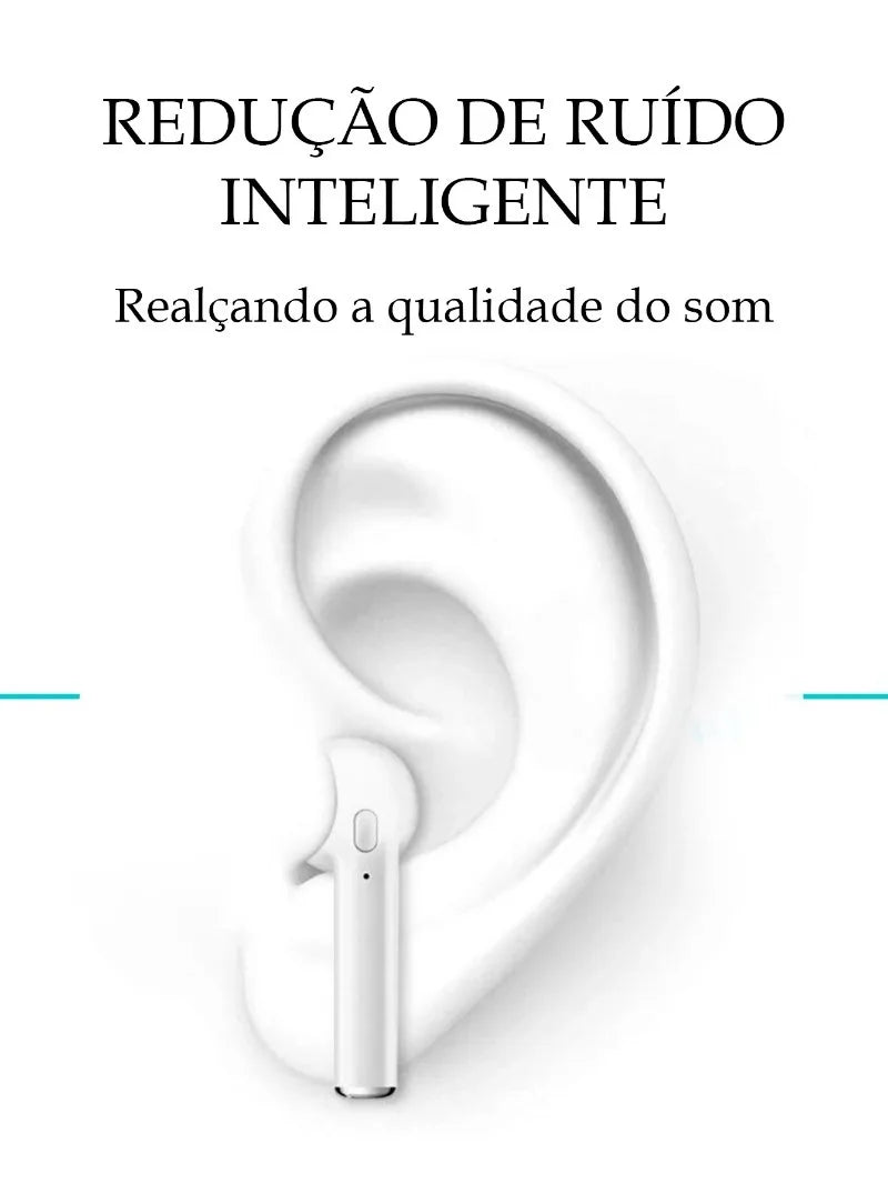 Fones de ouvido sem fio i7S Tws bluetooth fones de ouvido sem fio fones de ouvido bluetooth