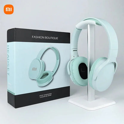 Xiaomi Wireless Bluetooth Headphones Over Ear HiFi Stereo Lightweight Foldable Headset Supports TF Cards 3.5mm Type-C Interface