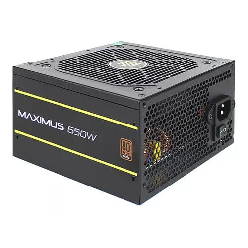 Fonte de Alimentação ATX Gamer 650W 80 Plus Bronze 120mm