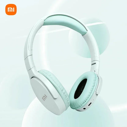 Xiaomi Wireless Bluetooth Headphones Over Ear HiFi Stereo Lightweight Foldable Headset Supports TF Cards 3.5mm Type-C Interface
