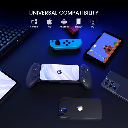 Controle Gamepad Gamesir Galileo G8 Plus com Bluetooth para Android IOS Switch Tablet Pc Celular Cor Cinza Espacial